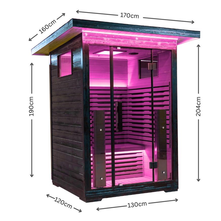 Innerlight Outdoor 2 person Infrared Sauna