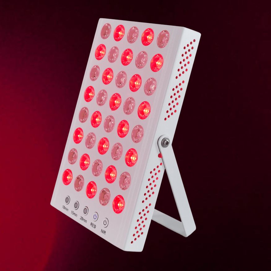 Red Light therapy panel Mini - Black background