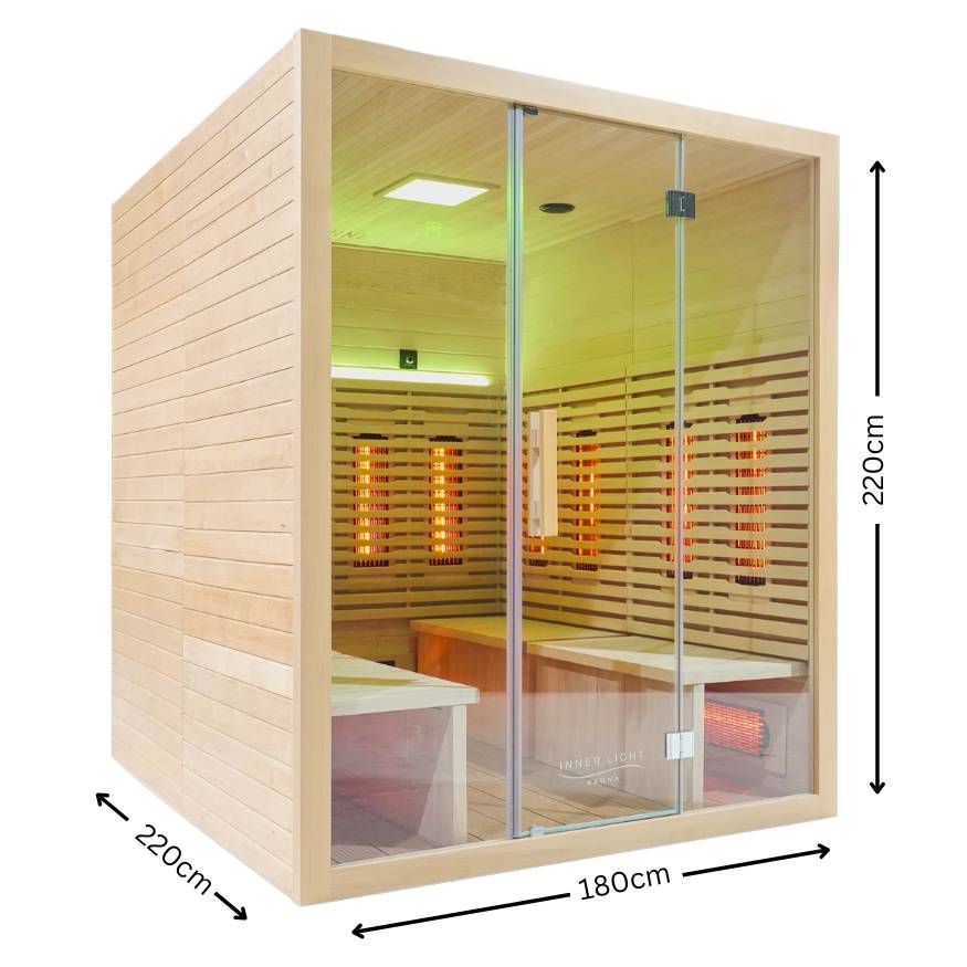 Yoga Sauna size